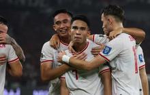 Selebrasi 'Duduk Vincent' Marselino Cetak Gol Kemenangan Indonesia 2-0 Lawan Arab Saudi, Posenya Mirip Cristiano Ronaldo
