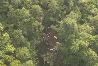 Titik jatuh helikopter PK-CFX ditemukan. (Liputan6.com/ Dok Ist)