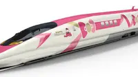 Gemas, Kereta Cepat Edisi Hello Kitty Bakal Meluncur di Jepang