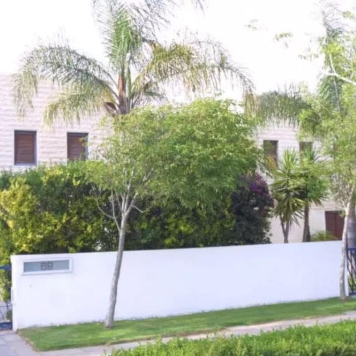 Rumah Benjamin Netanyahu di Qaysaria, selatan Haifa.