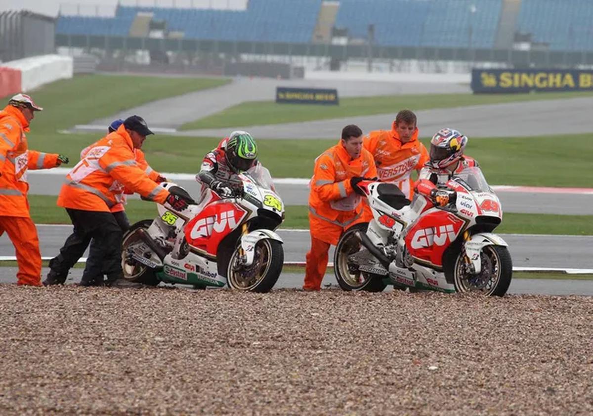 Cal Crutchlow dan Jack Miller (c) LCR Honda