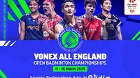 Perjuangan Atlet Indonesia di All England 2025 Disiarkan Vidio
