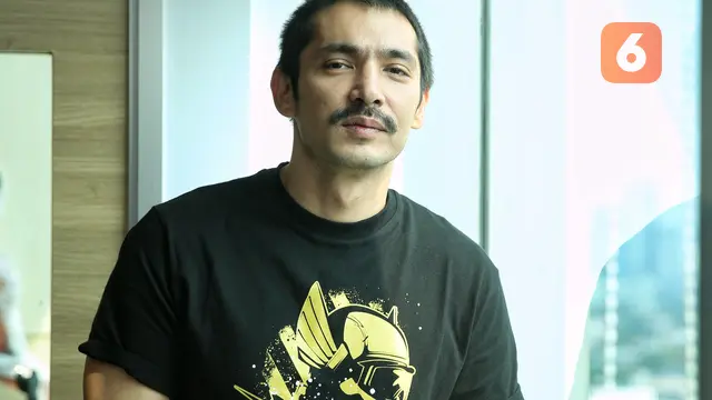 [Fimela] Abimana Aryasatya Visit Film Gundala di Sency