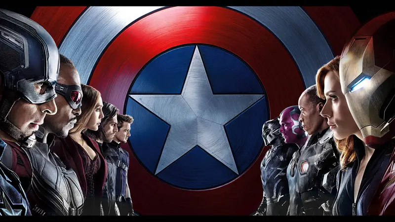 Banner Captain America