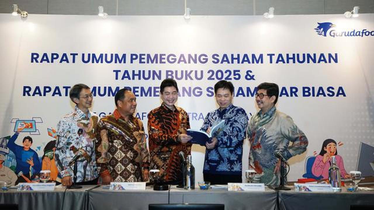 Garudafood Bagikan Dividen Tunai Rp350,34 Miliar, Ini Rinciannya