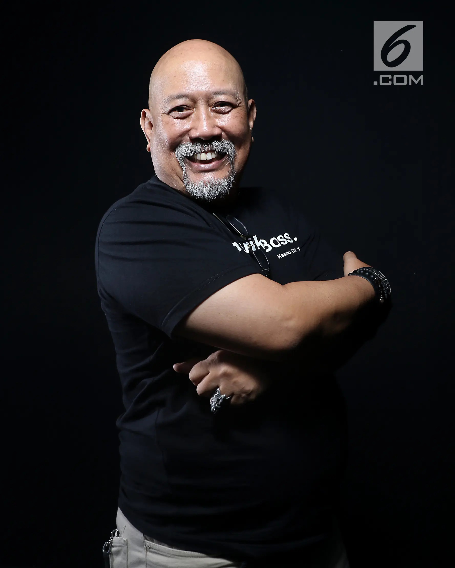 Komedian legendaris Indro Warkop (Liputan6.com/Fatkhur Rozaq)