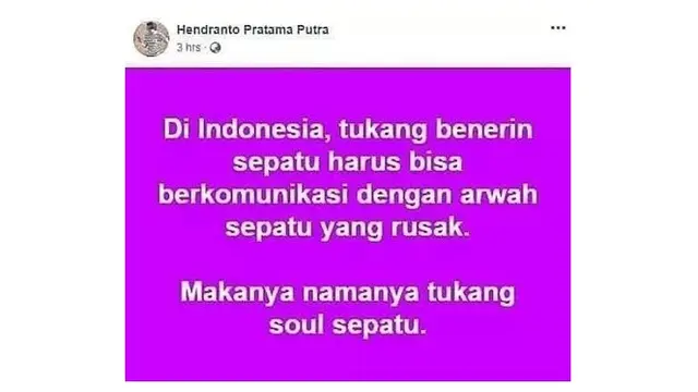Status Lucu Soal Pekerjaan Idaman di Media Sosial Ini Bikin Ketawa Geli