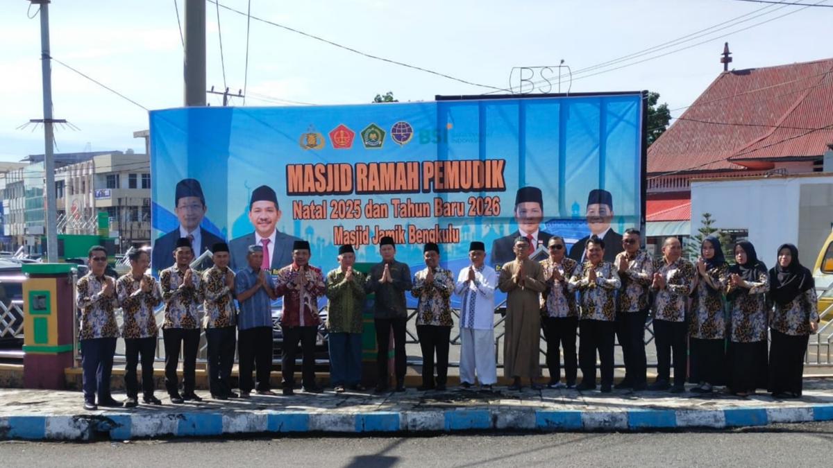 6.919 Masjid Ramah Pemudik Disiapkan untuk Libur Natal 2025 dan Tahun Baru 2026