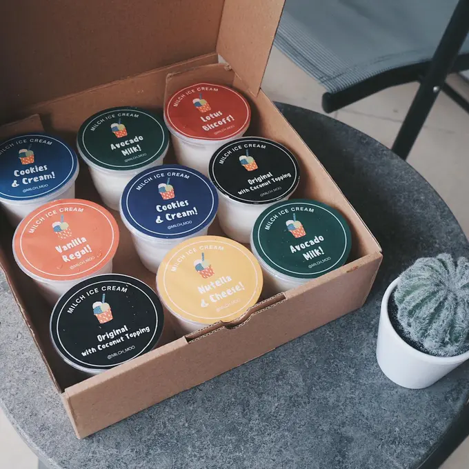 Es krim Milch/dok. Vanita Dewi Prastiwi