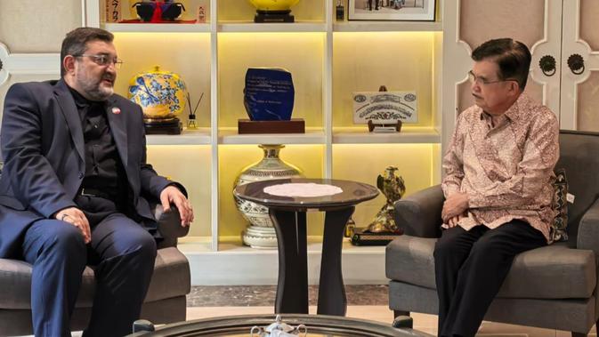 JK dan Dubes Iran Bertemu Bahas Situasi, Singgung Niat Prabowo yang Ingin Jadi Mediator