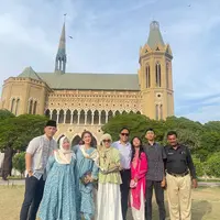Potret Dewi Perssik rayakan lebaran di Pakistan (Sumber: Instagram/@dewiperssik9)