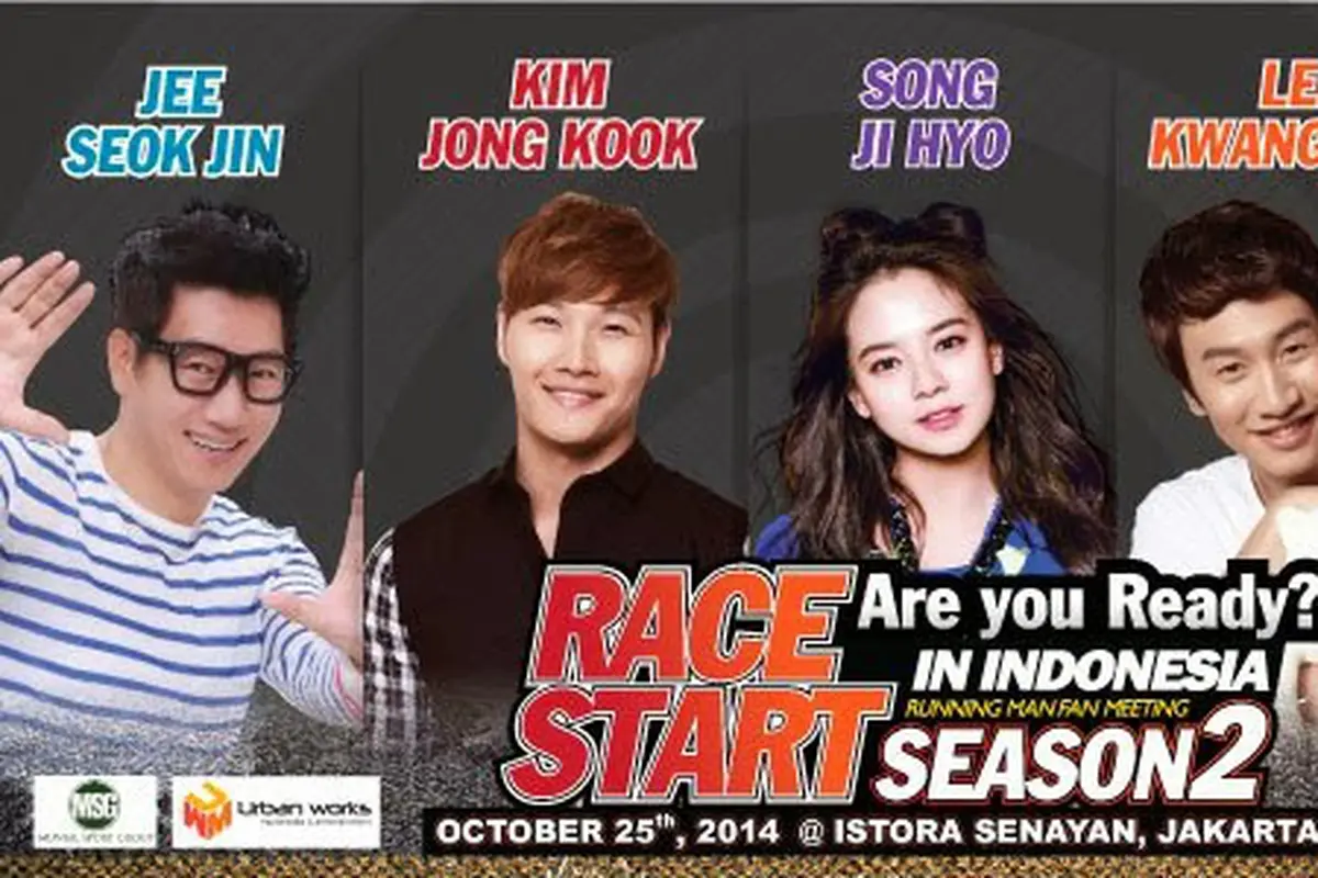 Lee Kwang Soo Cs Tiba di Jakarta Hari Ini