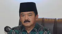 Hadi Tjahjanto juga mengimbau semua elemen masyarakat berperan aktif untuk tetap menjaga keharmonisan. (Liputan6.com/Herman Zakharia)