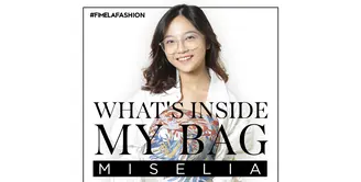  Yuk intip isi tas Miselia. Apa saja barang yang wajib dibawa setiap harinya?