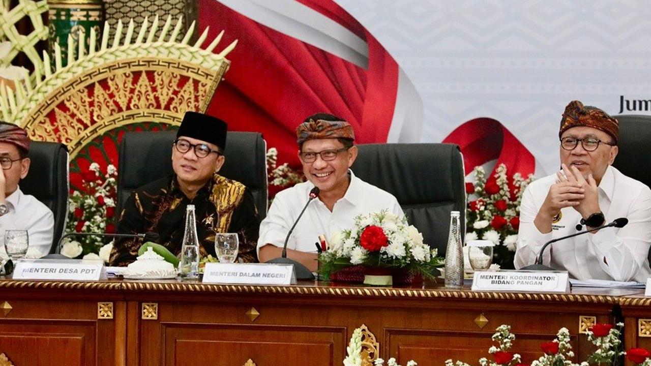 Mendagri Tito Pastikan Satgas Percepatan Pembentukan Kopdeskel Terbentuk di Seluruh Daerah