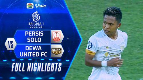 VIDEO: Highlights BRI Liga 1, Persis Solo Bungkam Dewa United 3-2