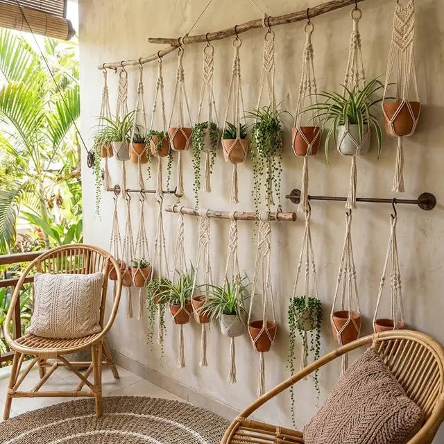 Desain Teras Rumah Kecil Tapi Asri dengan Kebun Vertikal