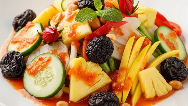 Resep Asinan Kiamboy, Paduan Buah Segar dengan Kuah Pedas Manis