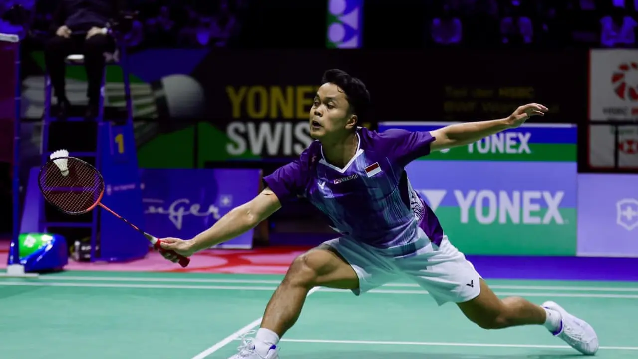 Anthony Sinisuka Ginting - Swiss Open 2026 - Bulu Tangkis