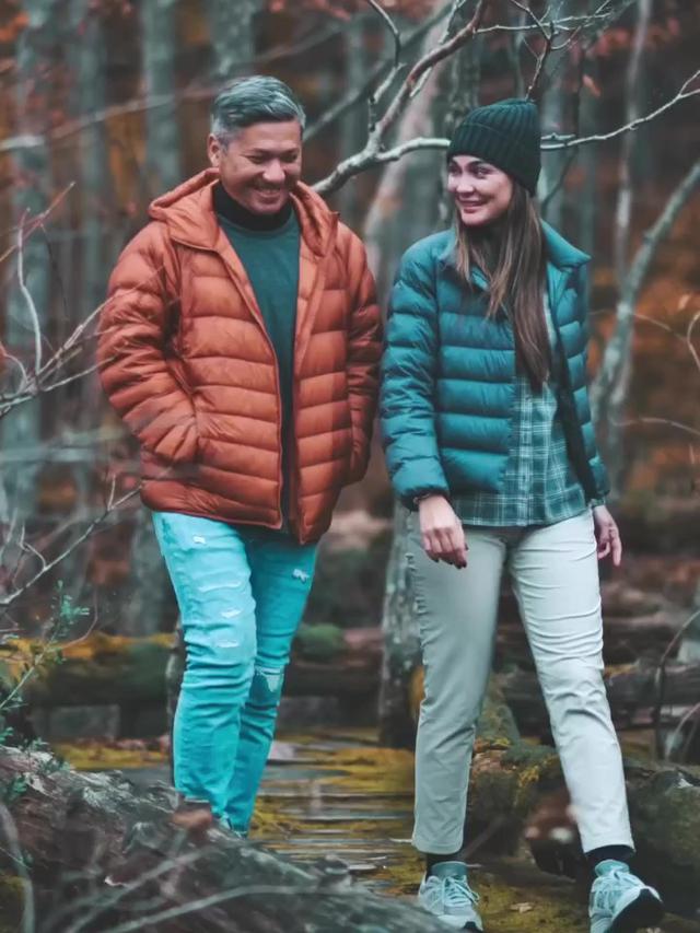 Potret Gading Marten dengan Luna Maya di Jepang