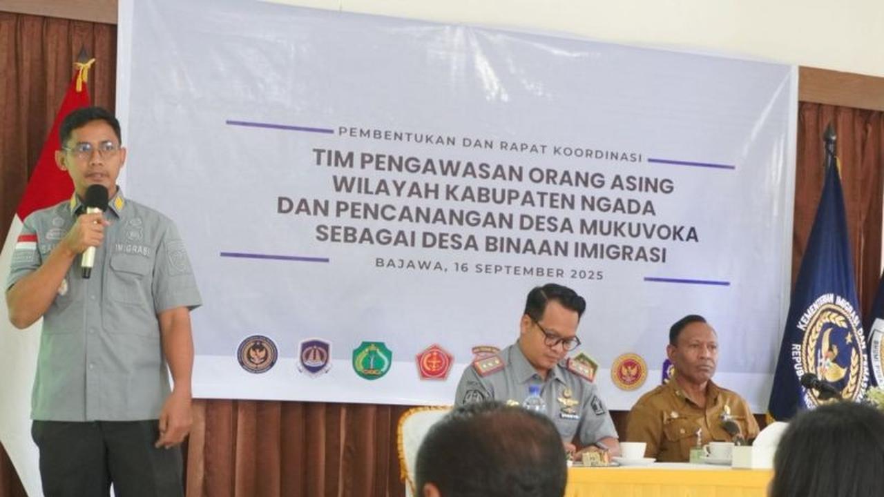 Fakta Unik: Imigrasi Labuan Bajo Bentuk Timpora Kabupaten Ngada, Desa Mukuvoka Jadi Percontohan Pengawasan WNA