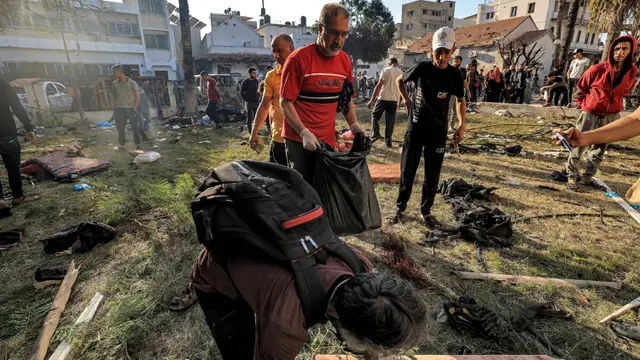 Kondisi Rumah Sakit di Gaza Pasca Pemboman