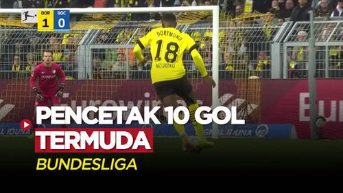 VIDEO: Pemain Borussia Dortmund, Youssoufa Moukoko Cetak Rekor Baru di Bundesliga