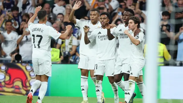 Sempat Tertinggal, Real Madrid Bungkam Espanyol 4-1