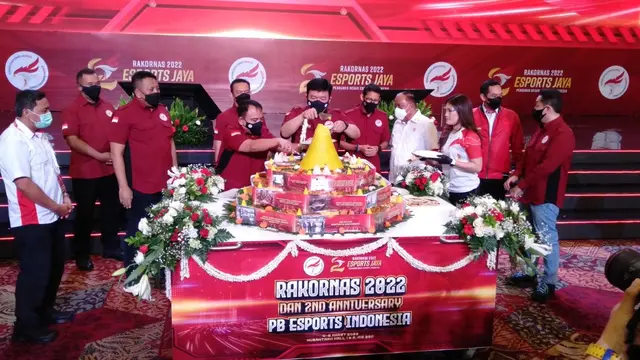 Rakornas Pengurus Besar Esports Indonesia (PBESI).