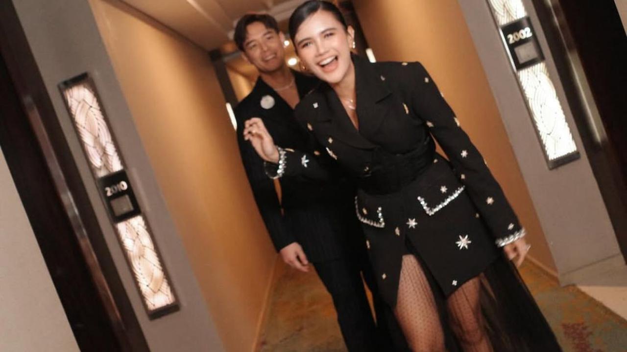 5 Potret Audi Marissa dan Anthony Xie Tampil Serasi dalam Outfit Hitam, Elegan dan Penuh Chemistry