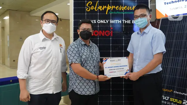 LONGi Gandeng Utomo SolaRUV Garap Potensi Energi Terbarukan dan Lapangan Kerja Hijau