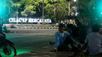 Suasana malam di Kota Cilacap, Jawa Tengah. (Foto: Liputan6.com/Muhamad Ridlo)