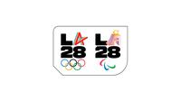 Logo Olimpiade 2028 Los Angeles. (www.la28.org)