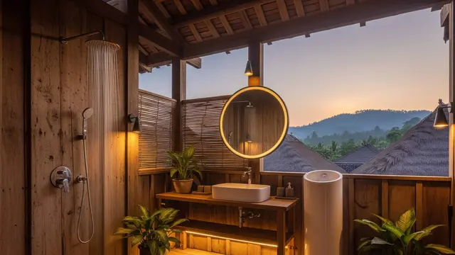 Inspirasi Kamar Mandi Luar Rumah Sederhana di Kampung