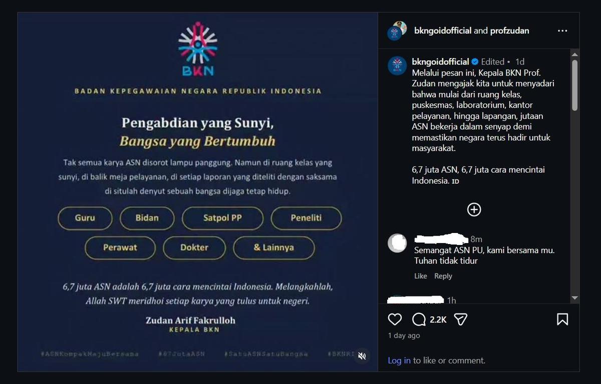 Pesan Untuk ASN