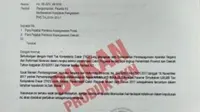 Surat Palsu Mengatasnamakan Kepala BKN Kembali Ditemukan