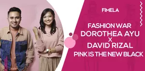 Fashion War Dorothea Ayu X David Rizal Pink is the New Black