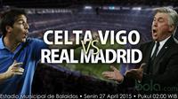 Celta Vigo vs Real Madrid bola.com/samsulhadi