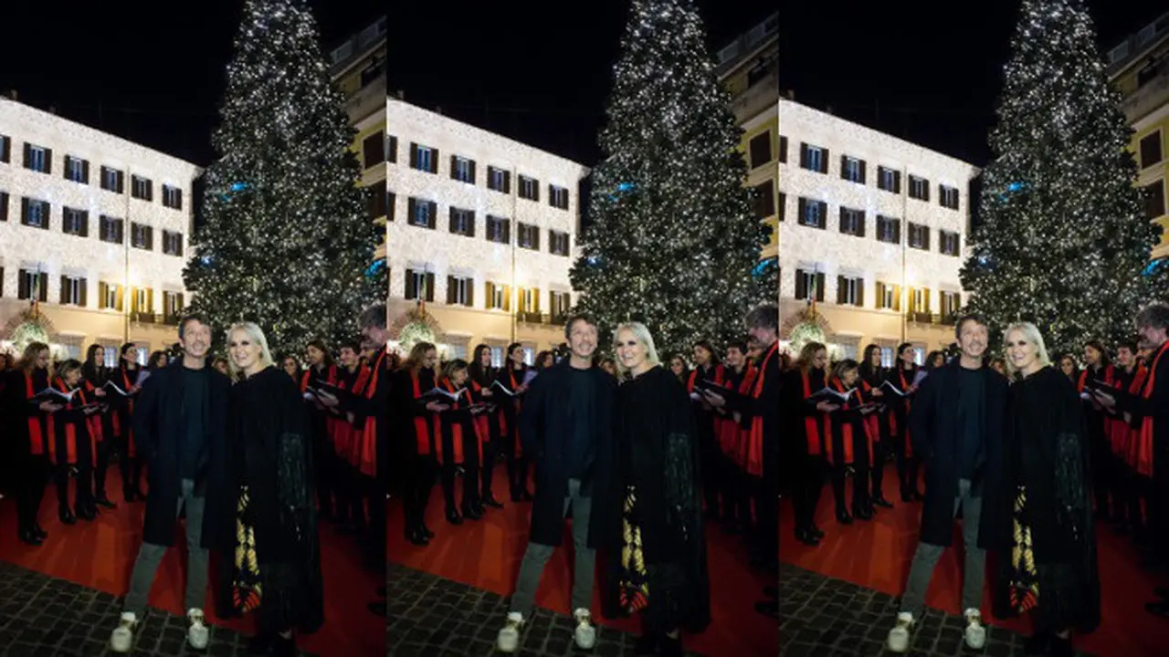 Valentino Christmas Tree for Rome Italy 1215
