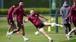 Aston Villa akan menyambut Olympiacos di Villa Park pada leg pertama semifinal Liga Konferensi Eropa UEFA, Jumat (3/5/2024) dini hari WIB. (David Davies/PA via AP)