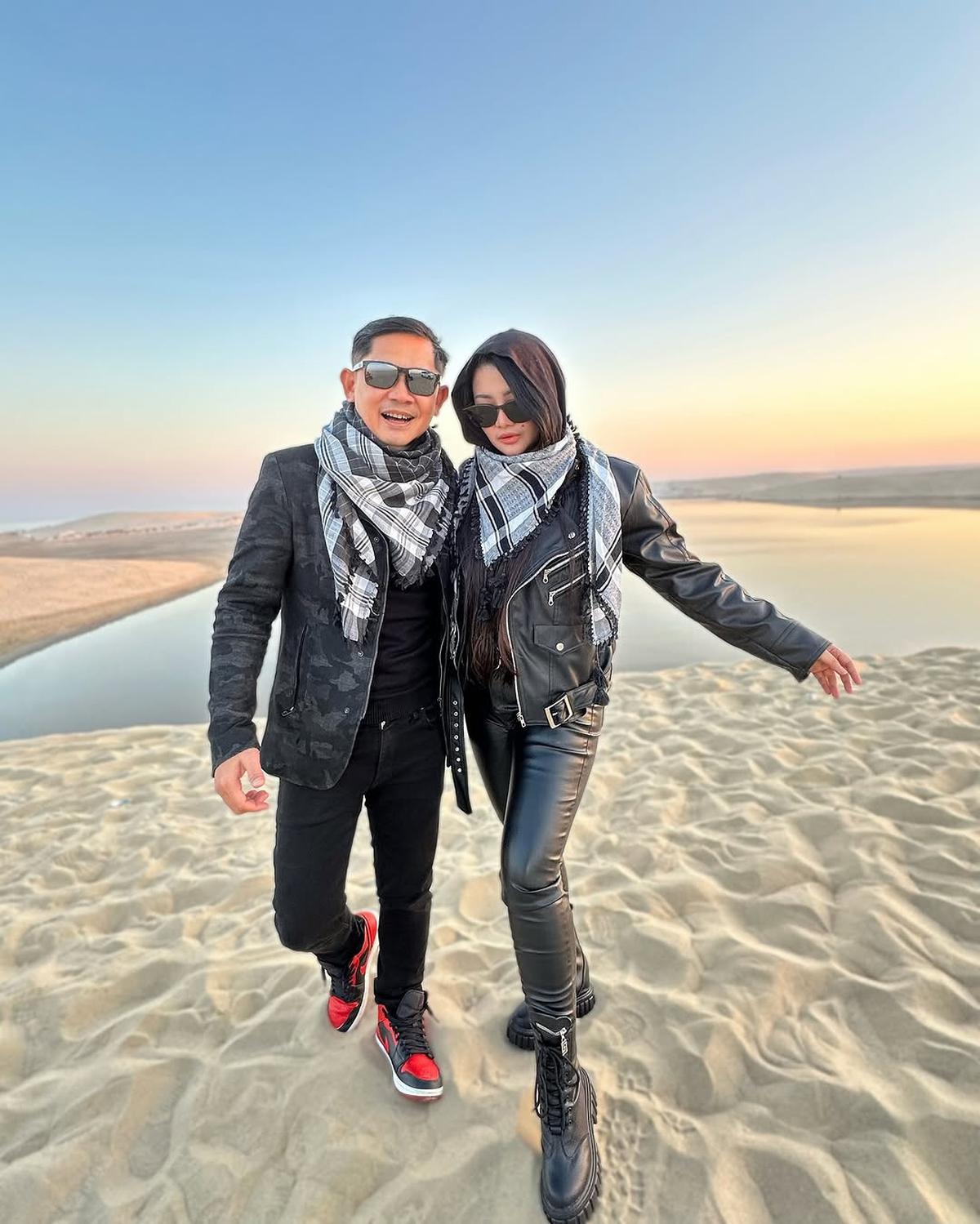 LDR Indonesia - Qatar, Ini Kisah Cinta Fitri Carlina yang Selalu Harmonis Bareng Suami Pilot