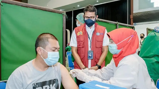 Kampus Pariwisata dan Kantor Badan Otorita di Bawah Kemenparekraf Disulap Jadi Sentra Vaksinasi Covid-19