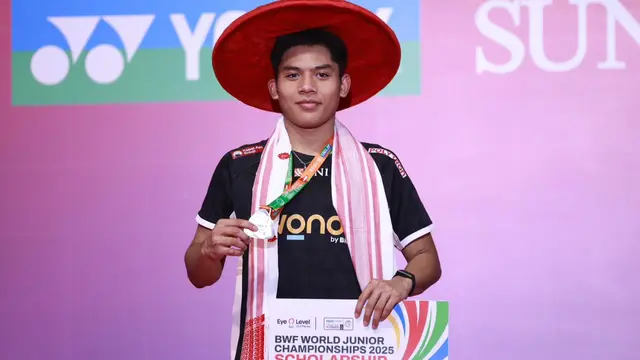Moh. Zaki Ubaidillah - Ubed - BWF World Junior Championships 2025 - Bulu Tangkis
