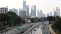 Mulai Senin (11/11/2024) aturan ganjil genap Jakarta diberlakukan kembali setelah sebelumnya sempat dilonggarkan di akhir pekan Sabtu dan Minggu. (Liputan6.com/Helmi Fithriansyah)