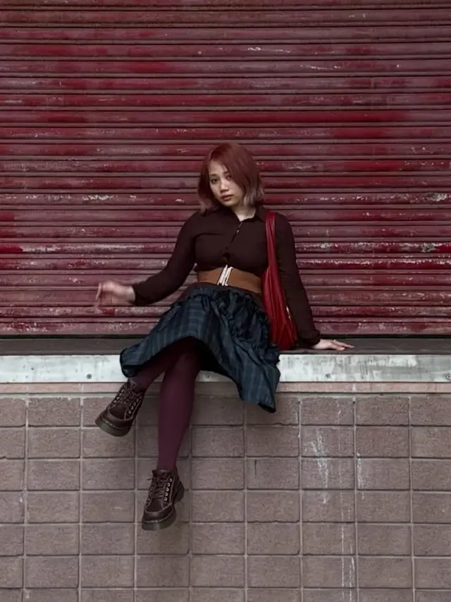 OOTD Camillia Azzahra di Hong Kong. [@camilliazr]