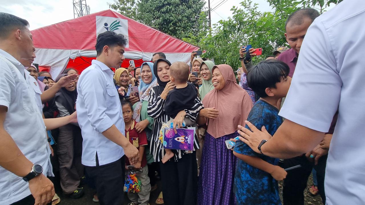 Gibran Minta Penanganan Pengungsi Banjir Sukabumi jadi Prioritas, Infrastruktur Rusak Segera Diperbaiki