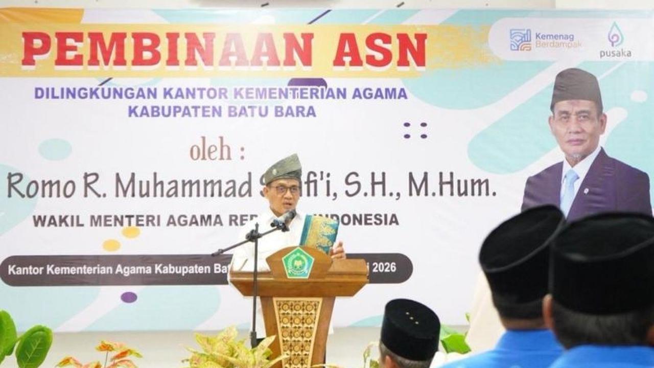 Wamenag Ajak ASN Beri Dukungan Kementerian Agama Prabowo untuk Program Pembangunan Nasional