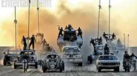 Mad Max: Fury Road menyajikan adegan eksyen yang seru dan memacu adrenalin.