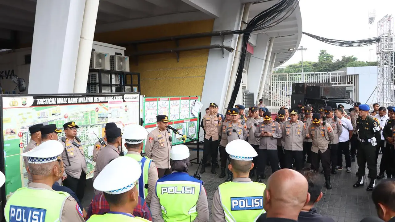 Sebanyak 1.700 personel gabungan dikerahkan untuk mengamankan pertandingan final sepakbola Internasional FIFA Series 2026 di GBK.