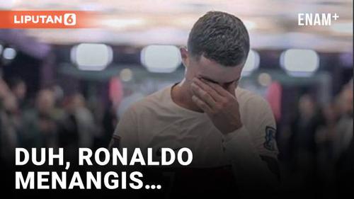 VIDEO: Ronaldo Emosional Usai Portugal Tersingkir dari Piala Dunia